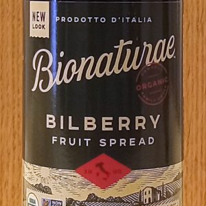 Bionaturae Organic Bilberry Fruit Spread (from Italy)